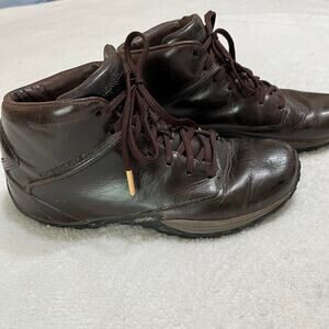 Merrell Ortholite Vibram Air Cushion Casual Men’s Shoe Sz 8‎ Leather Brown